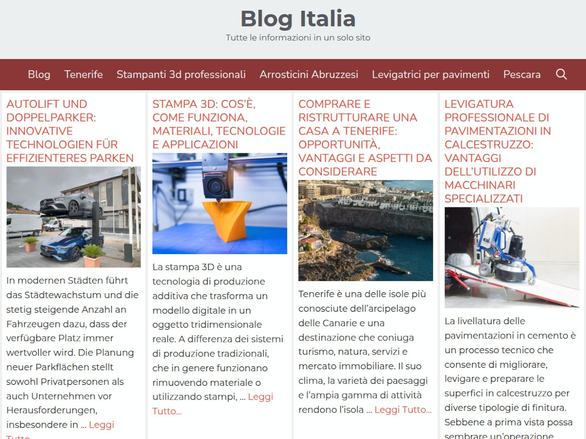 Blog Italia racconta le eccellenze imprenditoriali e produttive dell’Abruzzo